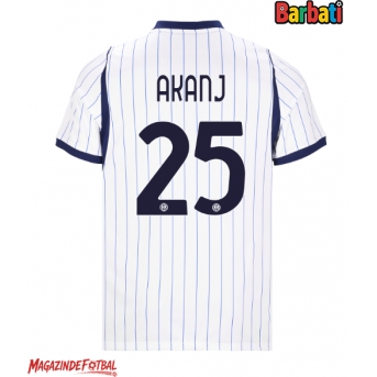 Inter Milan Manuel Akanji #25 Tricou Fotbal Replică 2026-27 Barbati Deplasare
